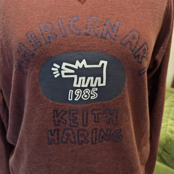 SPRZ NY Uniqlo x Keith Haring “American Art 1985” Barking Dog Sweatshirt - Large - Picture 2 of 11